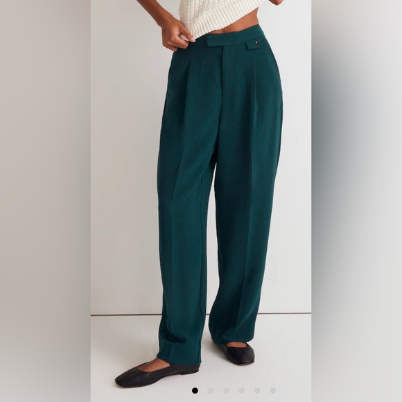 Madewell Pants - NWT Madewell The Rosedale High-Rise Straight Pant in Crepe